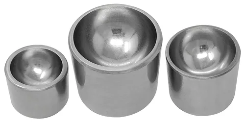 Vista 4 de Juego de troqueles de acero para cúpula con 6 perforadores y 3 troqueles de cúpula de doble cara para fabricación de joyas, herramientas