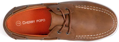 Vista 4 de Boys Loafers Kids Casual Boat Shoes School Boys Dress Shoes