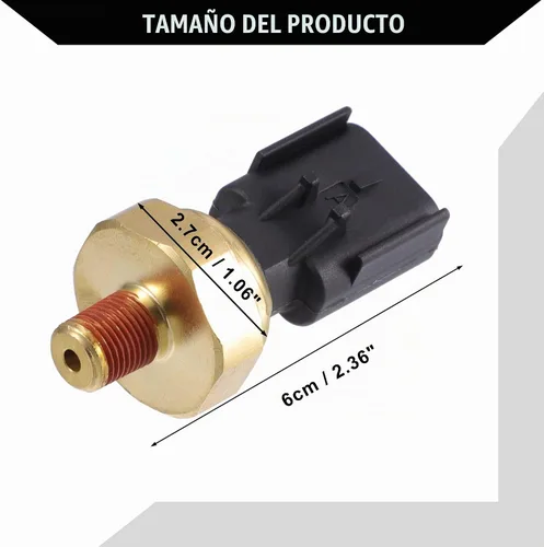 Vista 5 de 5149062AA / Sensor de presión de aceite del motor/delantero para Chrysler Town & Country 2011-2016 / Interruptor transmisor del sensor de presión