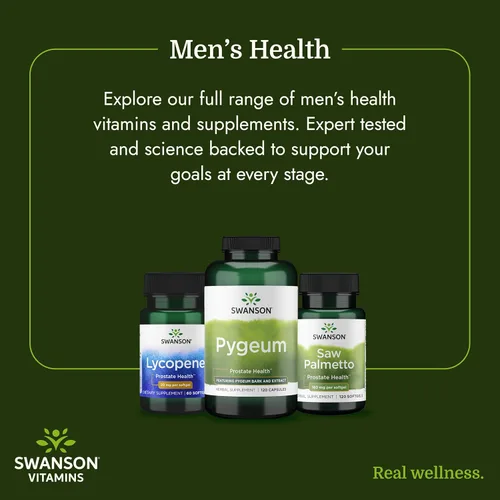 Vista 6 de Swanson Saw Palmetto - Suplemento de hierbas que promueve el apoyo a la salud de la próstata masculina - Suplemento natural para el cabello y apoyo