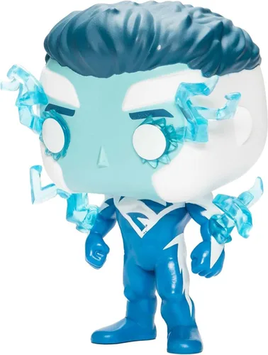 Vista 8 de Funko Superman Blue Pop! Figura de vinilo - Convención 2021 exclusiva