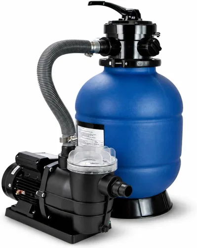 Vista 10 de XtremepowerUS Filtro de arena de 12 pulgadas para piscinas sobre el suelo Max 2,400 GPH Bomba de piscina de válvula multipuerto de 7 vías hasta