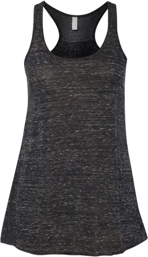 Vista 8 de Bella - Camiseta de tirantes para mujer, con espalda cruzada y holgada Athletic Heather
