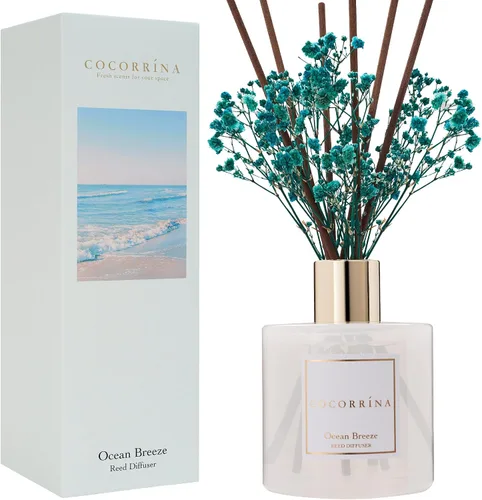 Vista 35 de Difusor de Varillas Cocorrína - Difusor Aromatizante con Aroma de Arroyo de Bambú con 8 Varillas, Difusor de Fragancia para Hogar, Decoración