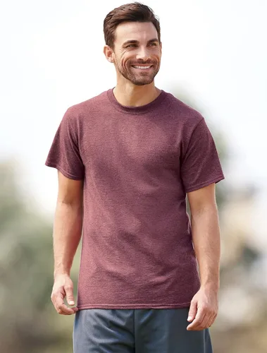 Vista 3 de Jerzees Camiseta pesada con cuello redondo y bolsillo en el pecho para hombre