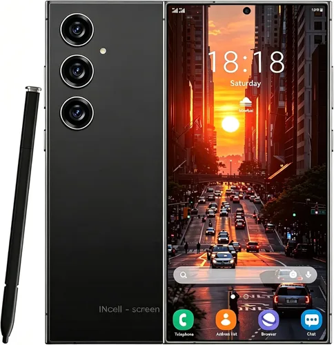Vista 13 de Teléfonos desbloqueados, teléfono celular C24 Ultra Android 14, teléfono inteligente 8G+256G, Snapdragon 8 Gen3/6800mAh carga rápida/pantalla de 6.8