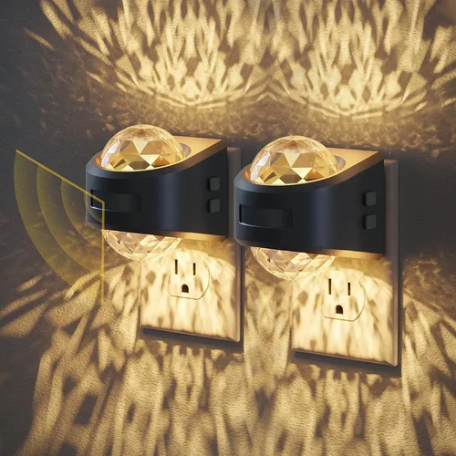 Vista 15 de JandCase - Luces nocturnas enchufables a la pared, proyector de estrellas