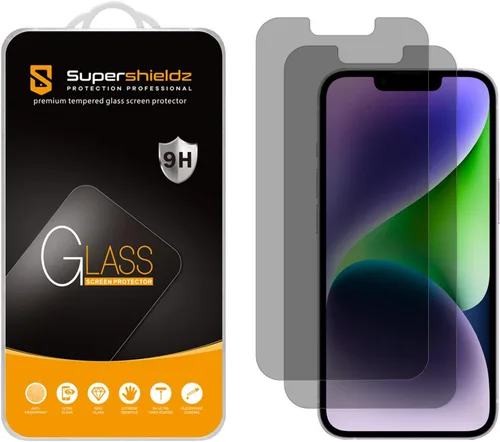 Vista 16 de Supershieldz (Juego de 2) (Privacidad) Protector de pantalla anti espía diseñado para iPhone Air (16.5 cm), de vidrio templado, antiarañazos, sin