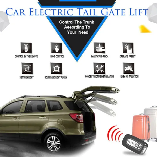 Vista 2 de Kit de elevación de puerta trasera eléctrica para maletero de potencia automática compatible con Nissan Rogue Sport 2021-2023, detección de patadas