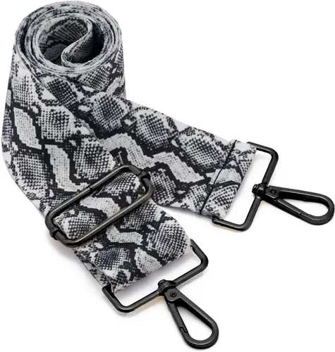 Vista 113 de ZOOEASS Hebillas de níquel Correa ancha para el hombro ajustable de repuesto para cinturón de pistola, hebilla de guitarra estilo bandolera