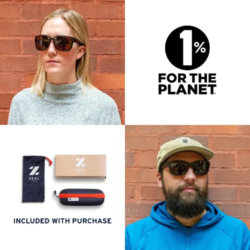 Vista 6 de Zeal Optics Magnolia Gafas de sol polarizadas a base de plantas para hombres y mujeres
