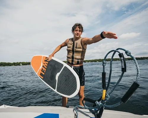 Vista 7 de Cuerda de Wakesurf Pro - 24' 3 Sección 3/4" Línea