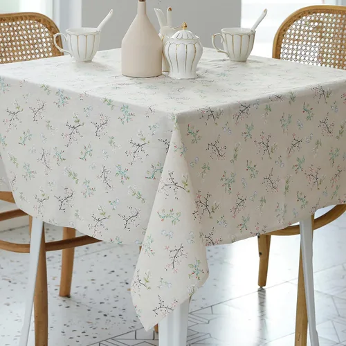 Vista 19 de Juego de 6 manteles individuales pastorales para mesa de comedor, reversibles y resistentes al calor, antideslizantes, manteles para mesa de cocina
