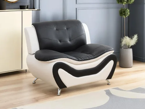 Vista 64 de Sofás de cuero, juego de sofás de sala, sofá para dormitorio, apartamento, juegos de muebles de sala de estar de cuero
