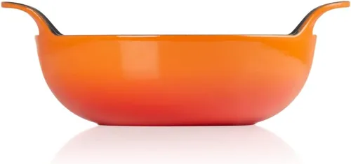 Vista 3 de Le Creuset Plato Balti de hierro fundido esmaltado, 3 cuartos de galón., Llama
