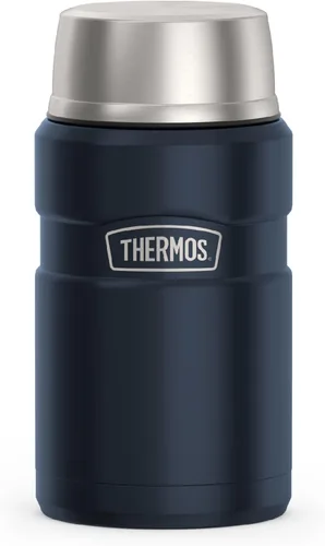 Vista 27 de THERMOS Stainless King - Tarro de alimentos aislado al vacío con cuchara, 16 onzas, verde militar mate Stainless Steel Insulated Food Container