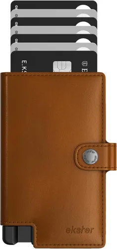 Vista 30 de Ekster Cartera de aluminio con tarjetero para hombre, Manzana Verde (Apple Green), Tarjetero
