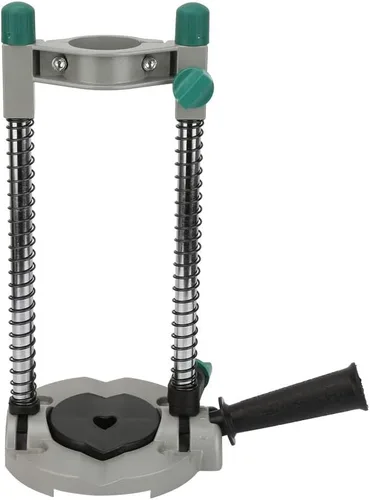 Vista 4 de Soporte de taladro de ángulo ajustable para carpintería, soporte de taladro de mano eléctrico de 45 grados, soporte de accesorio de herramienta