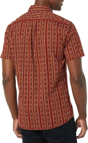 Vista 2 de Goodthreads Camisa de popelina elástica de manga corta para hombre
