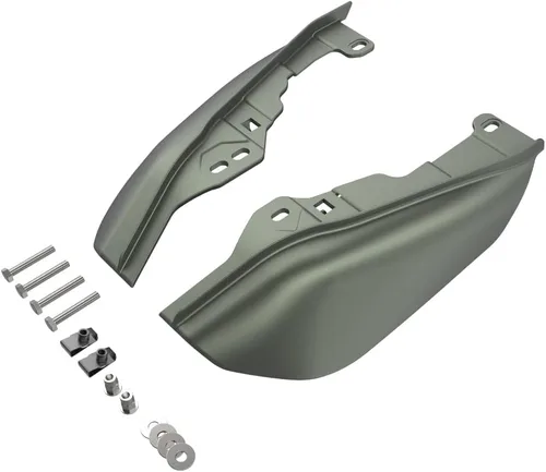 Vista 73 de Advanblack Deflectores de aire Road Glide de marco medio 2024 compatibles con Harley Touring Street Glide, Road King, Electra Glide, 2009-2025