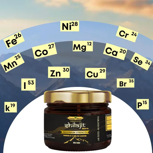 Vista 8 de Hierbas orgánicas Resina Shilajit natural pura del Himalaya para hombres y mujeres para aumentar la energía y el apoyo inmunológico (1.0 onzas)
