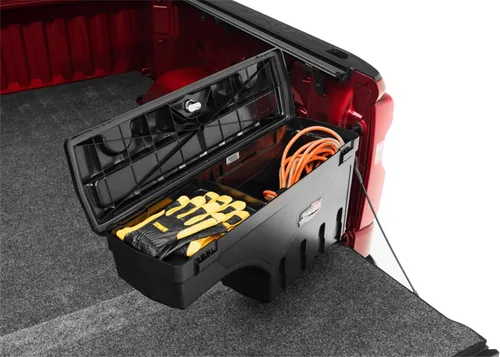Vista 5 de RealTruck UnderCover SwingCase - Caja de almacenamiento para caja de camioneta; SC301P; compatible con Dodge Dakota 1987-2013 del lado del pasajero