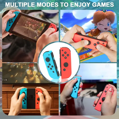 Vista 4 de JoyPads for Switch, Upgraded Switch Joypad for NS Sports Game, LR Wireless Joypads Controller Compatible with Switch, JoyPad for Switch Controllers