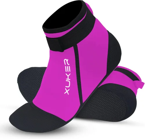 Vista 7 de XUKER Calcetines de neopreno, 0.118 in Playa Voleibol Arena Fútbol Agua Traje Calcetines para Buceo Snorkeling Kayak Remo