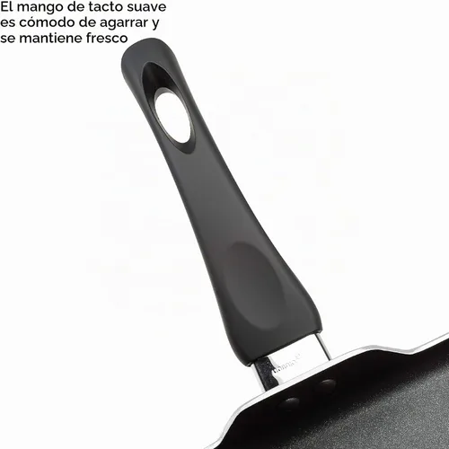 Vista 5 de Ecolution Elements Pan - Apto para lavavajillas, resistente a los arañazos, con interior de fácil liberación de alimentos, base de calefacción