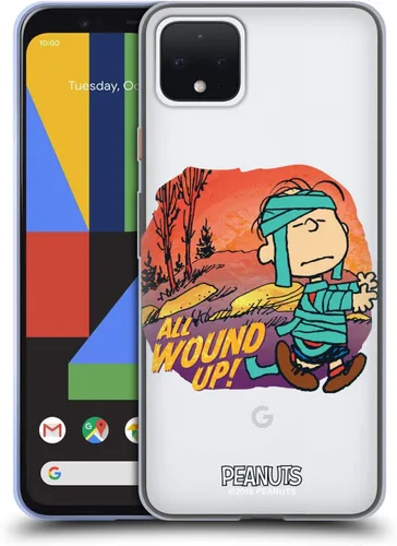 Vista 37 de Head Case Designs Funda de gel Spooktacular con licencia oficial de Peanuts Linus y Snoopy [protección de grado militar] compatible con Google Pixel
