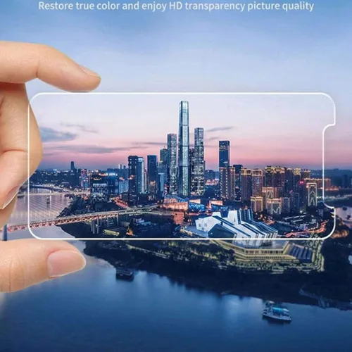 Vista 8 de Funda para teléfono transparente + 3 piezas de película de vidrio templado para Oppo Realme 6 Pro (6.6 pulgadas), protector de pantalla HD + funda