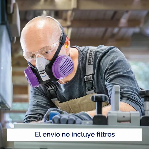 Vista 6 de Dräger X-plore 3300 Máscara respiradora de media cara, aprobada por NIOSH