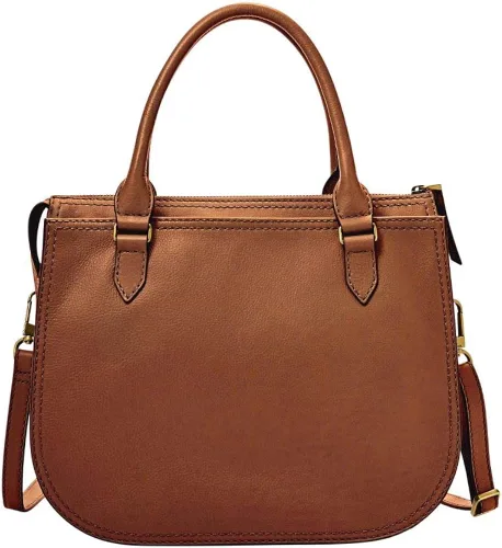 Vista 4 de Fossil Bolsa de cuero Ryder tipo bolso de mano para mujer.