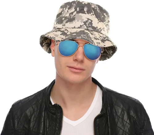 Vista 104 de Falari - Sombrero de algodón unisex para hombre y mujer