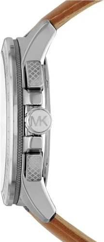 Vista 2 de Michael Kors de los hombres Cronógrafo Ryker Equipaje correa de piel reloj 43mm mk8518