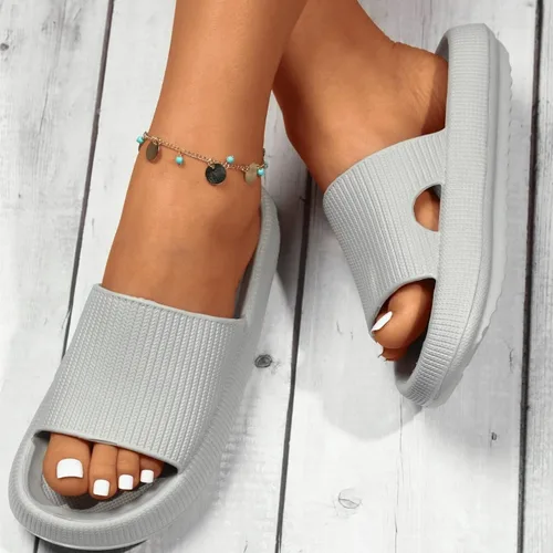 Vista 2 de VONMAY Cloud Slides for Women Men Pillow Slippers Shower Sandals House Slides Quick Drying Non Slip Thick Foam Sole
