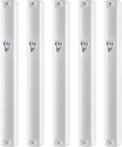 Vista 15 de SUPER STAM MEZUZAH CASE Holder (shidell) - Rectángulo de plástico con forma rectangular plateada impermeable caucho corcho lote de 5