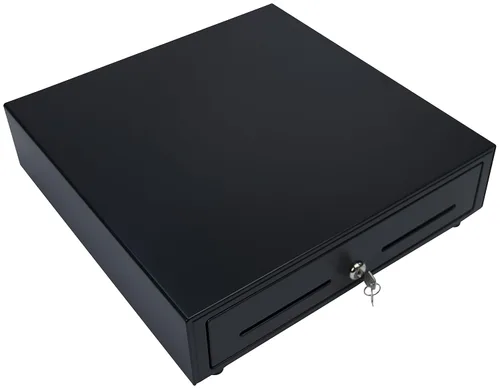 Vista 8 de Star Micronics 37965600 modelo CD3-1616BK58-S2 cajón de efectivo, 16" x 16", con 5 compartimientos para billetes y 8 para monedas más 2 ranuras