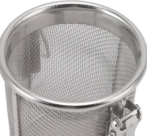 Vista 8 de Infusor de bolas de té de acero inoxidable 304, colador multifuncional para condimentos con gancho de cadena extendido, ideal para hacer té y cocinar