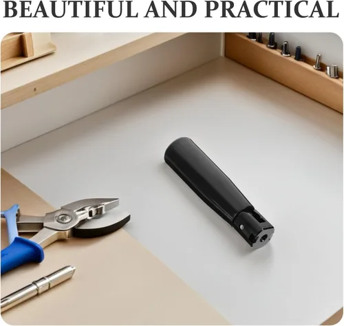 Vista 3 de Mango plegable giratorio para máquinas de torno, agarre de manivela con diseño giratorio, almacenamiento compacto compatible con varios modelos
