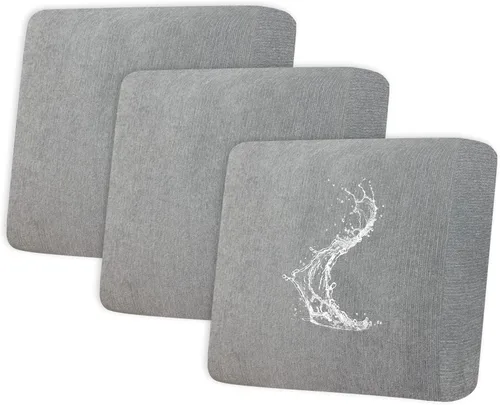 Vista 60 de Fundas de cojín impermeables para sofá, funda elástica lavable con diseño elástico antideslizante, protector de muebles para mascotas y niños