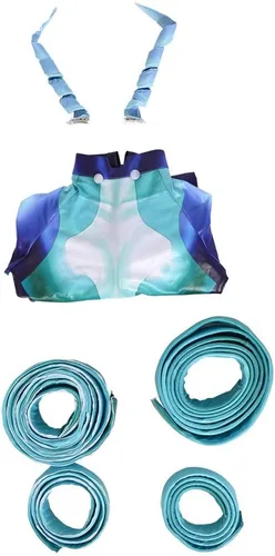Vista 4 de miccostumes Disfraz de superhéroe de anime 3D para mujer, disfraz de cosplay con accesorios