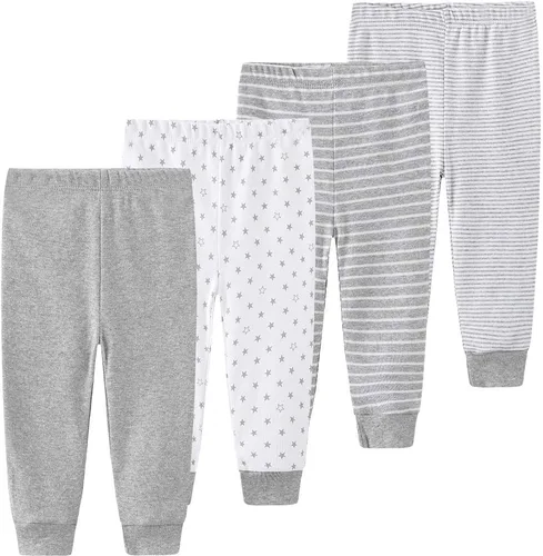 Vista 41 de Conjunto de canastilla para bebé, 9 piezas, conjunto de mamelucos y pantalones, conjunto de regalo unisex para bebé