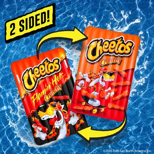 Vista 2 de Sunny Days Entertainment Doritos® Reversible Pool Float Double Sided Cool