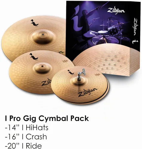 Vista 3 de Zildjian ILHSTD I Family Standard Gig - Paquete de platillos