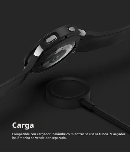 Vista 8 de Ringke - Funda para Samsung Galaxy Watch 4 de 1.732 pulgadas (1.732 in), color negro