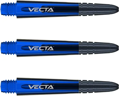 Vista 2 de WINMAU Vecta - Tallos de dardos de policarbonato - 1 juego por paquete (3 ejes en total)