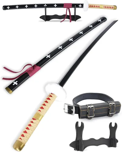 Vista 11 de Cold Blade Katana Sword - 41 inches Katana Replica with Holster Belt and Display Stand - Sword with Authentic Design