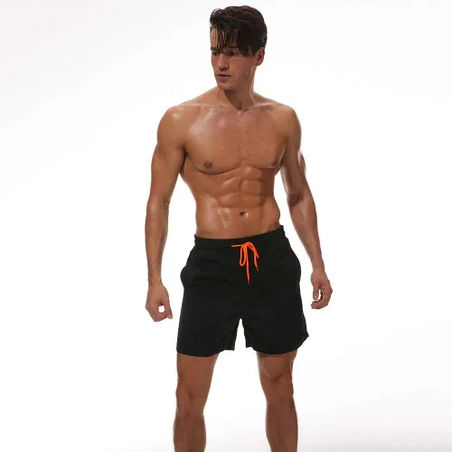 Vista 3 de FREDRM Traje de baño para hombre de secado rápido con forro de malla por encima de la rodilla