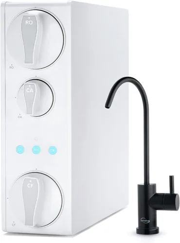 Vista 9 de iSpring UVF8 Filtro de agua UV LED, Kit de adición para sistemas de filtración de agua debajo del fregadero, libre de mercurio, de acero inoxidable